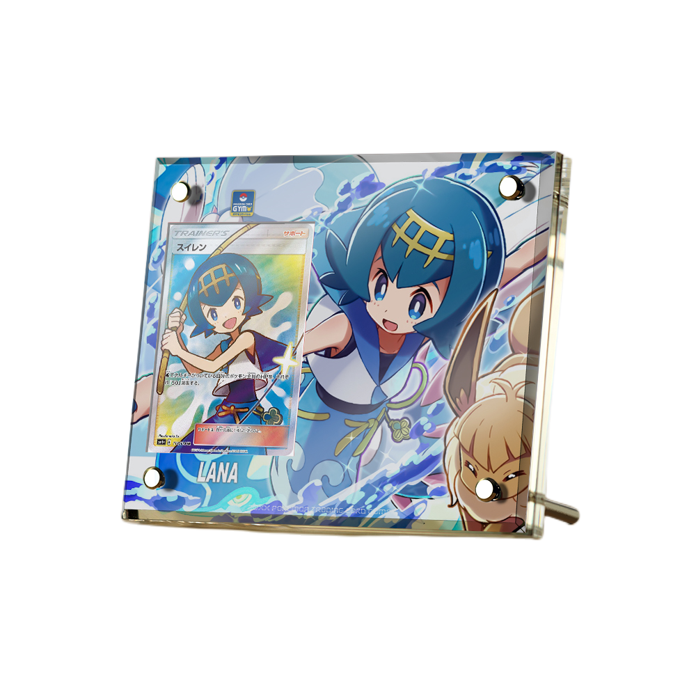 PTCG Pokémon Anime Card Brick Display Stand